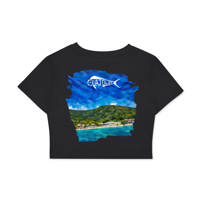 Caribbean vibes Women's Crop Tee